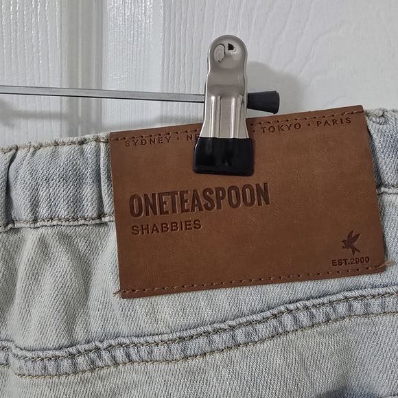 OneTeaspoon Shabbies Low Rise Dropped Crotch Jeans Size M - Picture 5 of 7